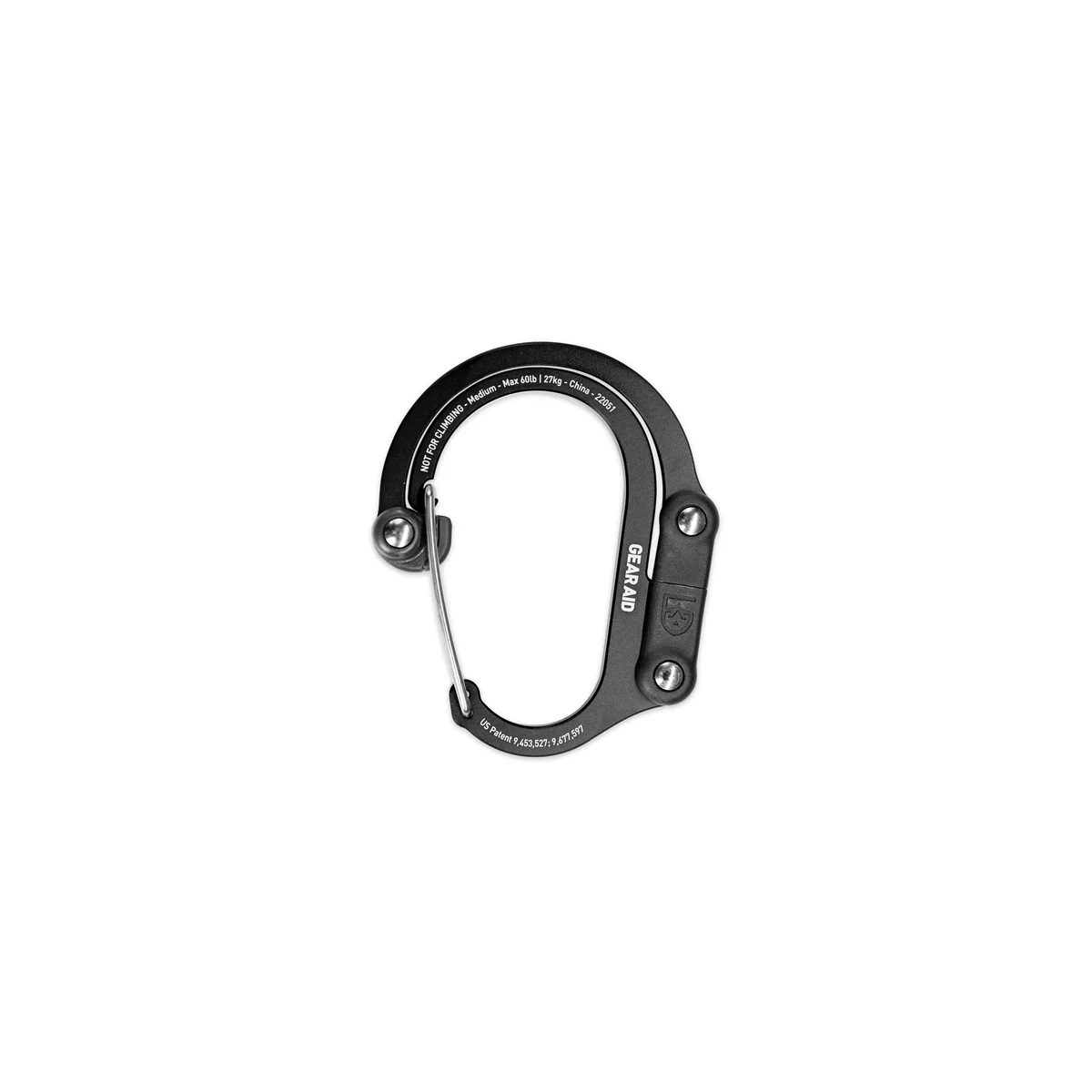 Móc treo đa năng Heroclip Medium – Màu đen (Black)