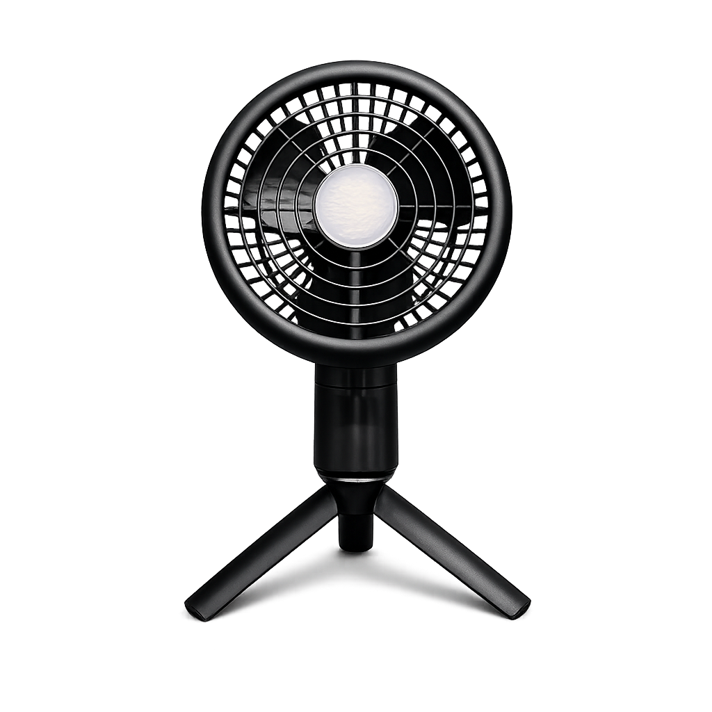Quạt - Sunrei Light Fan Mini - Màu đen (black)