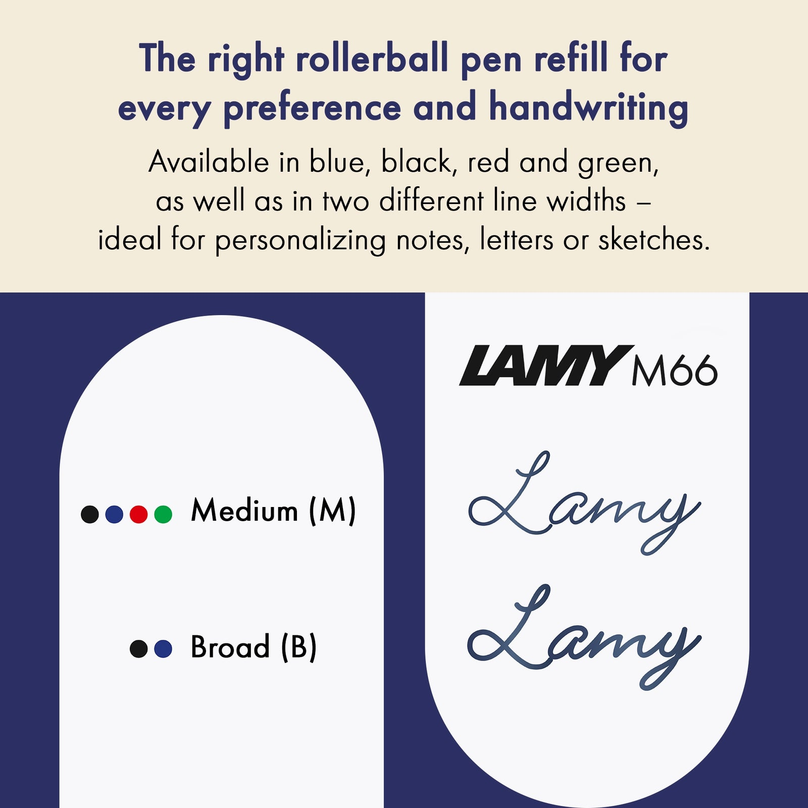 Ruột mực Dạ - Lamy M66