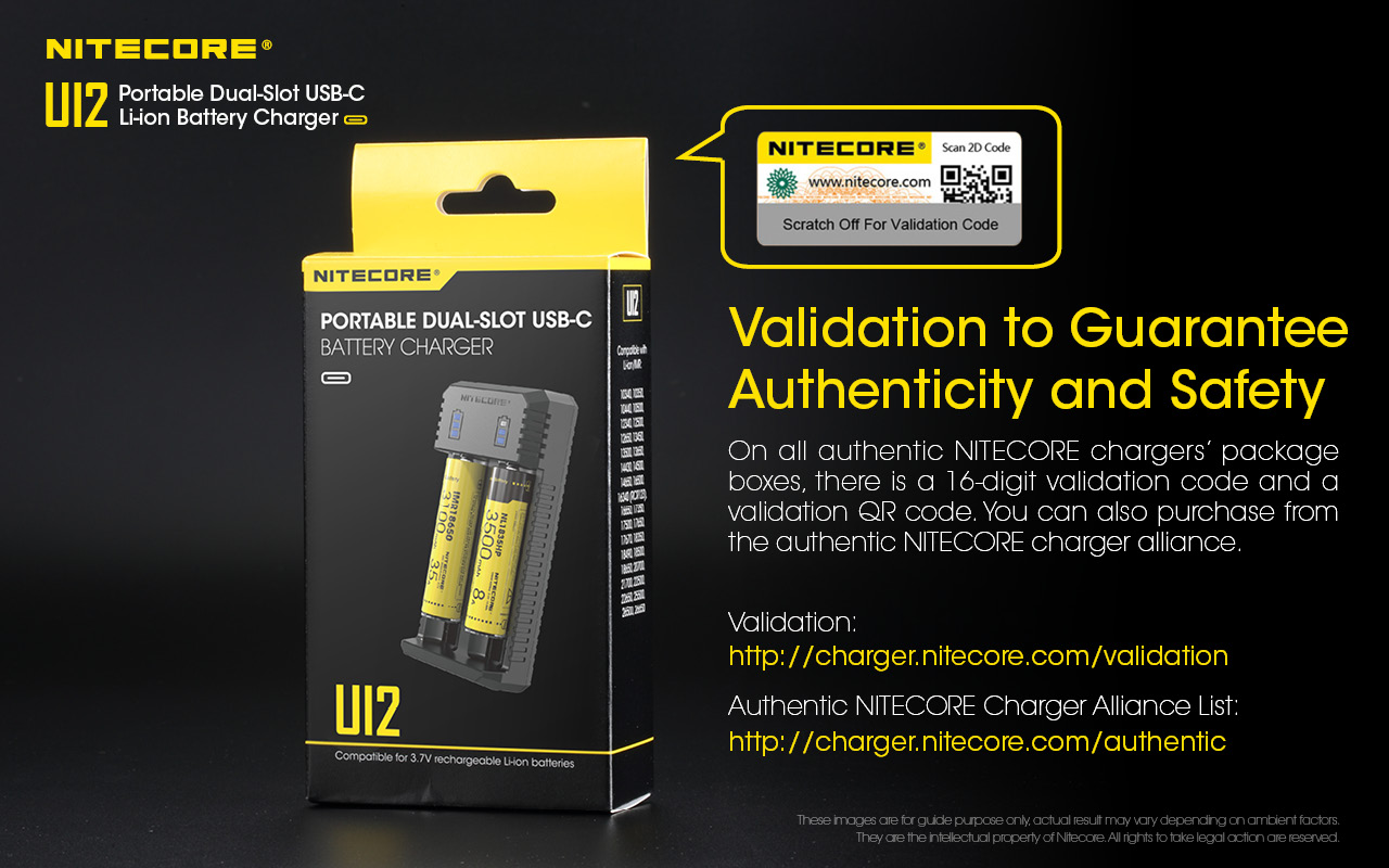 Sạc pin Nitecore UI1 (18650, 21700, 18350, 20700)