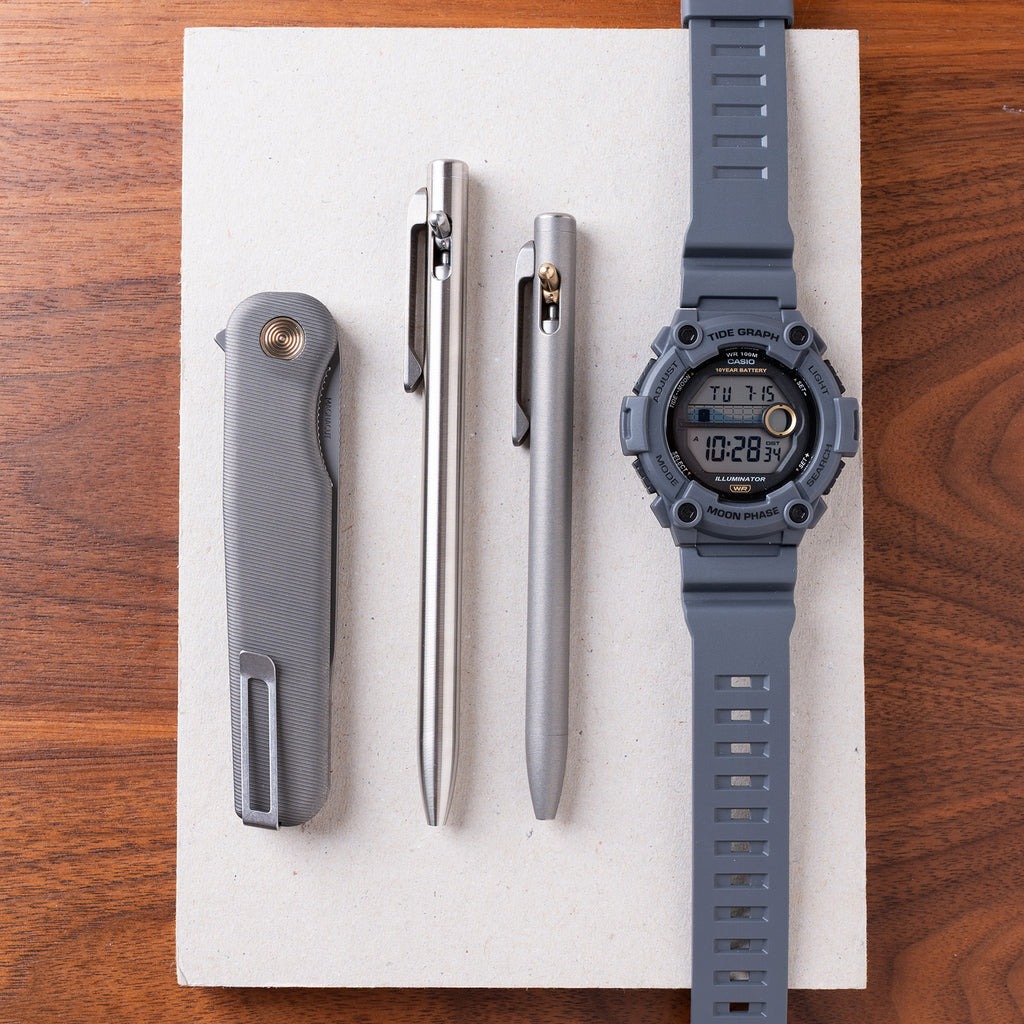 Tactile Turn - Bút Slim Switch Pen Titanium