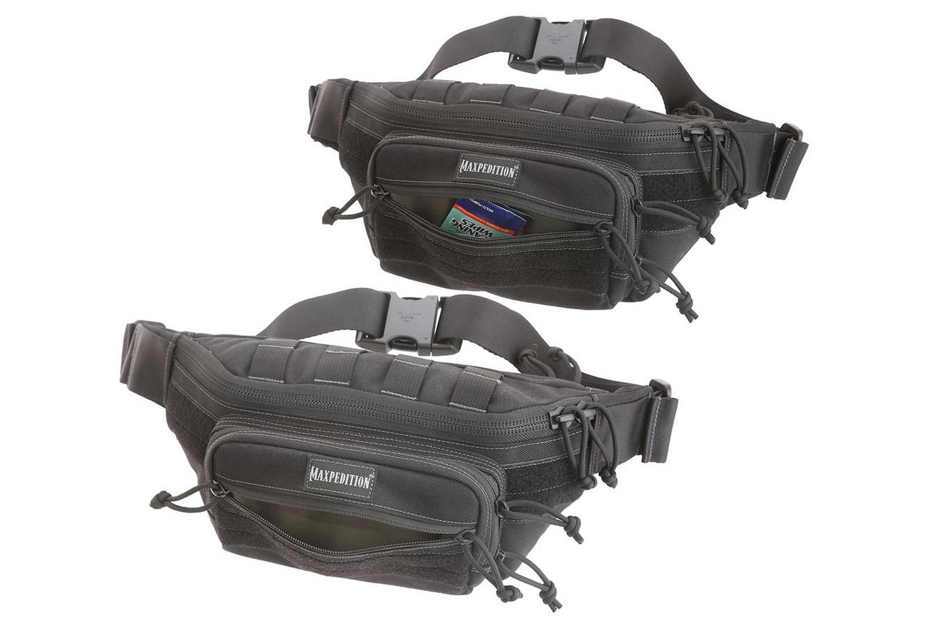 Túi đeo hông EDC Maxpedition Keystone Versipack 0456B (Đen) - Chính Hãng