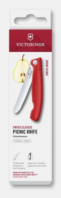 Victorinox - Dao bếp Swiss Classic Foldable Paring Knife (Lưỡi thẳng, 11cm) Mẫu Mới