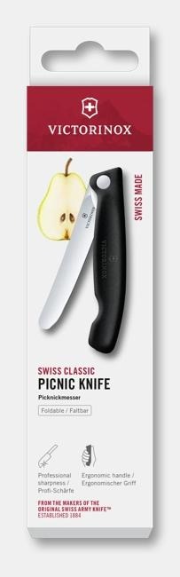 Victorinox - Dao bếp Swiss Classic Foldable Paring Knife (Lưỡi thẳng, 11cm) Mẫu Mới