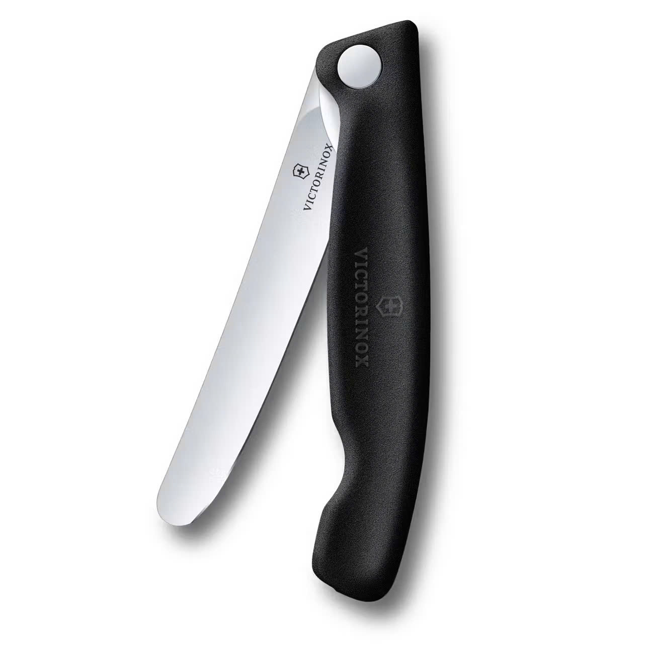 Victorinox - Dao bếp Swiss Classic Foldable Paring Knife màu Đen (Lưỡi thẳng, 11cm) Mẫu Mới