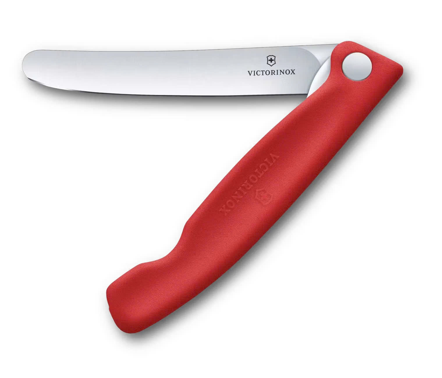 Victorinox - Dao bếp Swiss Classic Foldable Paring Knife màu Đỏ (Lưỡi thẳng, 11cm) Mẫu Mới