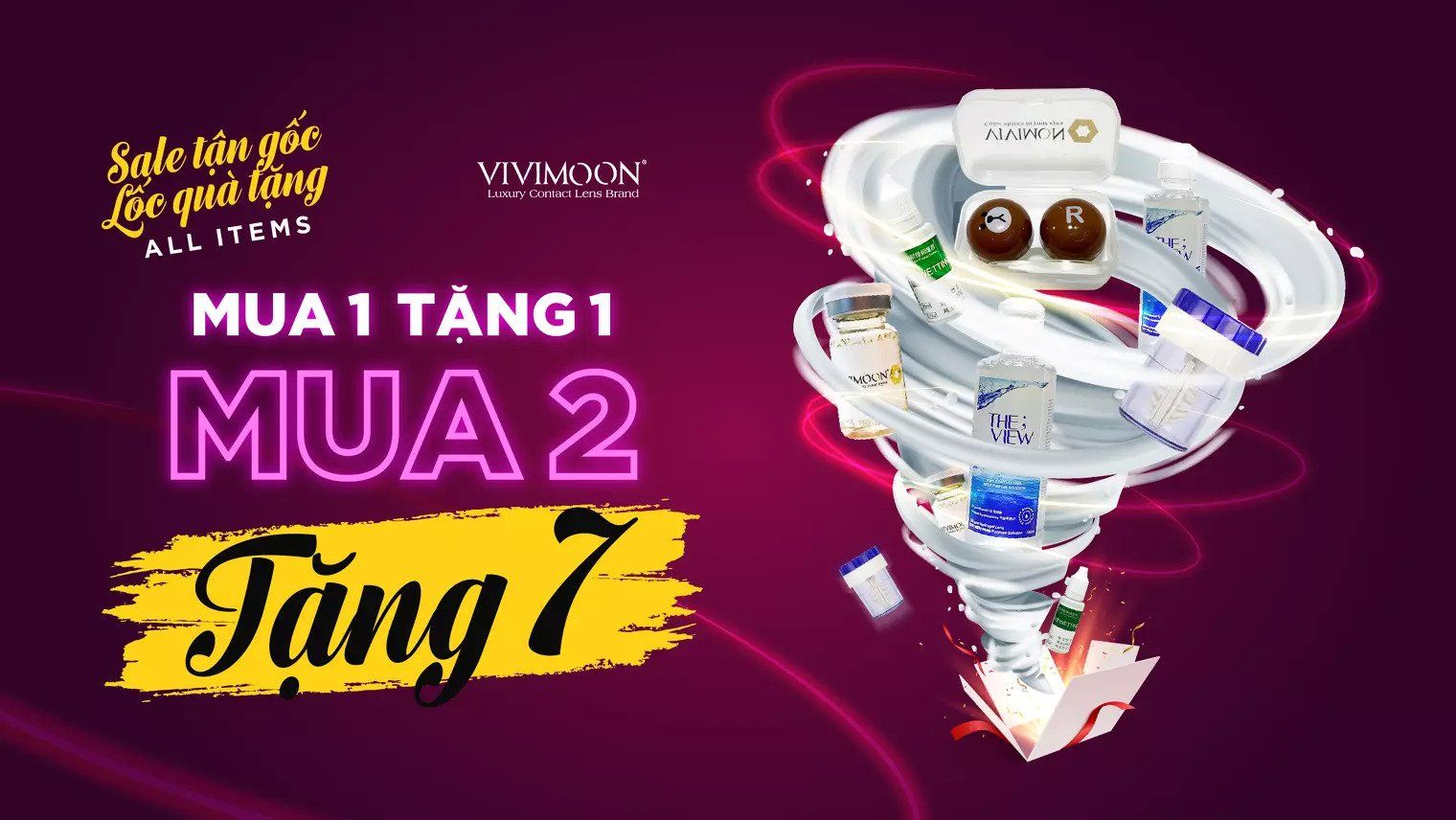 SALE SIÊU SỐC, LỐC QUÀ TẶNG