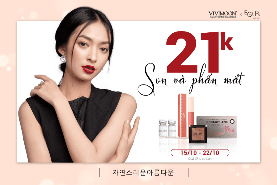 Vivimoon x Eglips Quà tặng 20/10 dành cho team Thời thượng