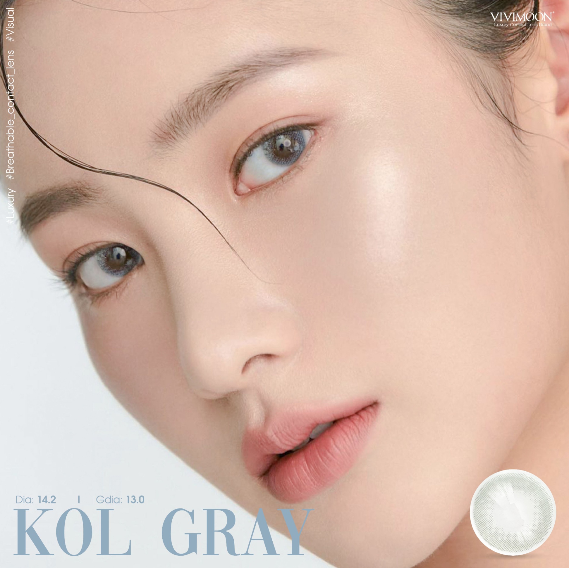 Lens xám xanh - Phù hợp với ai?