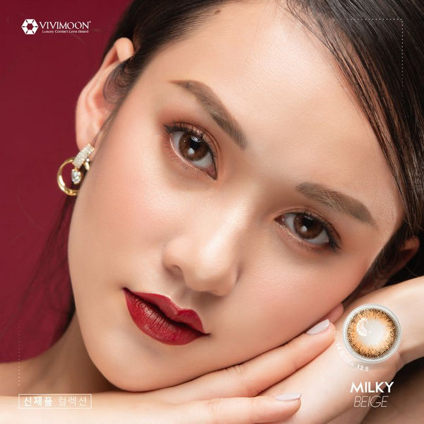 lens Milky Beige