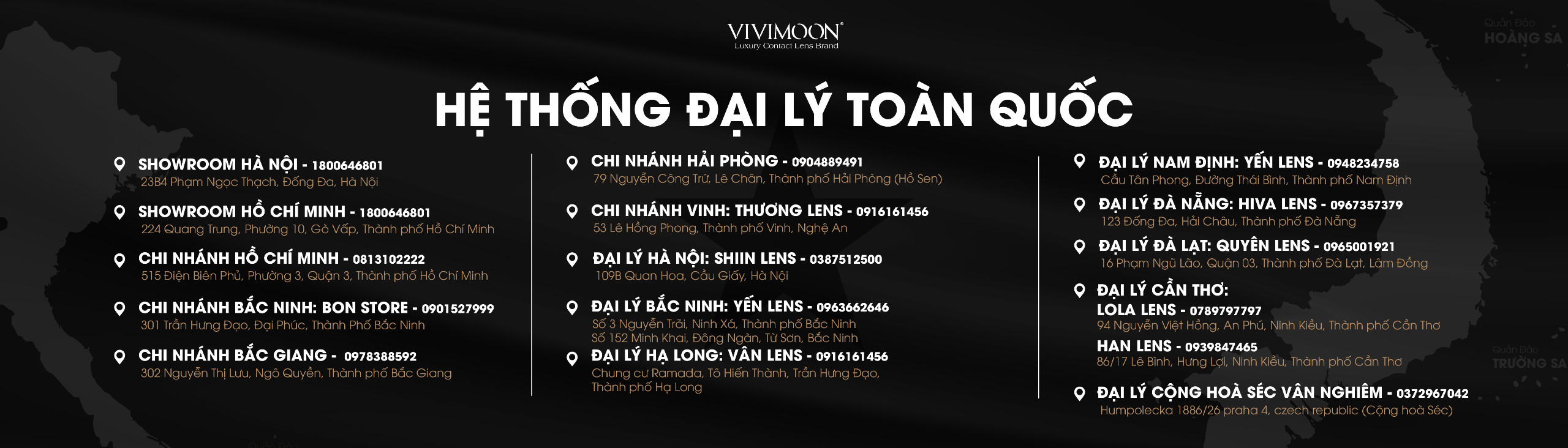 đại lý toàn quốc