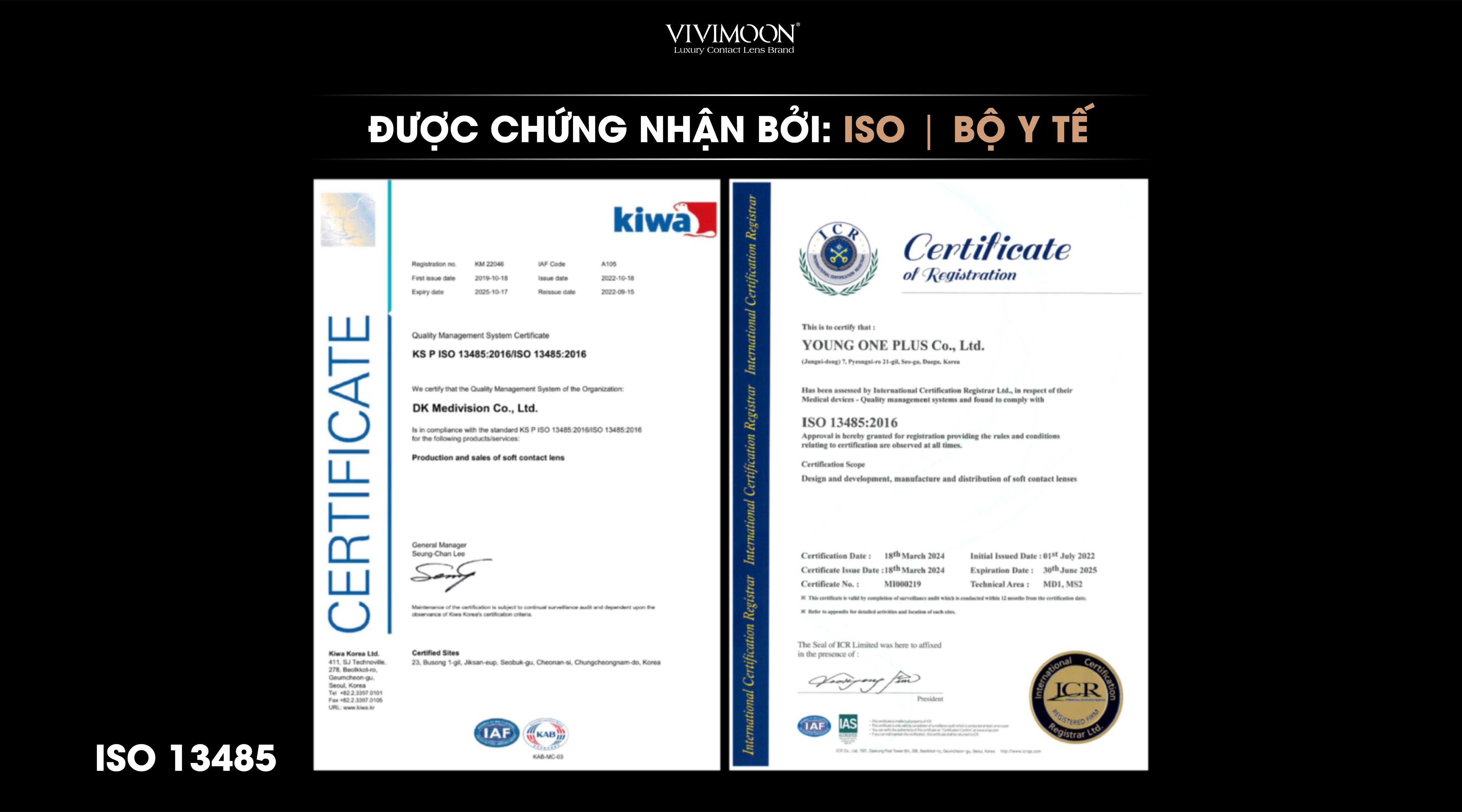 Chứng nhận các tổ chức chuẩn