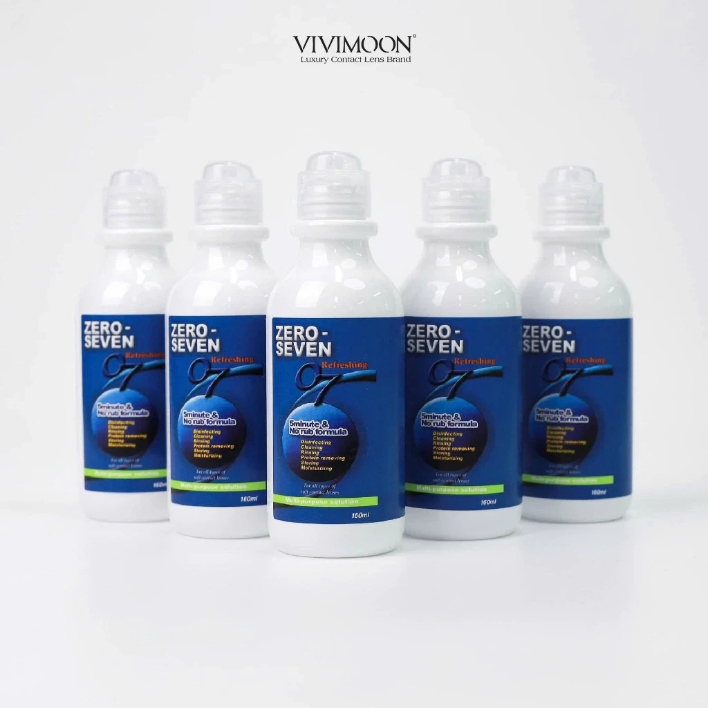 Dung dịch bảo quản kính áp tròng ZERO SEVEN (160ml)