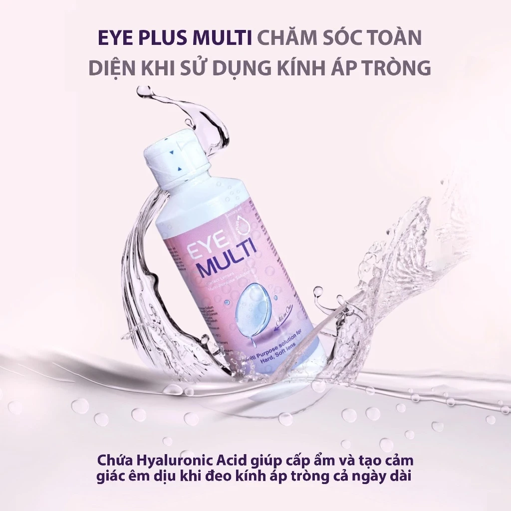 Dung dịch ngâm, bảo quản kính áp tròng EYE PLUS MULTI SOLUTION