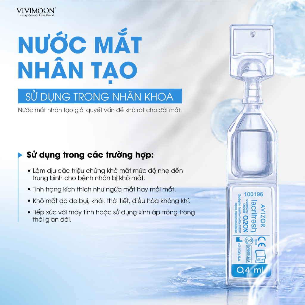 Combo 5 tép dung dịch nhỏ mắt Avizor