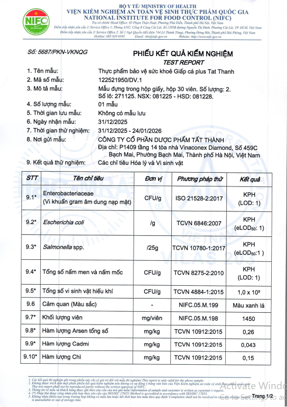 Giấp Cá Plus