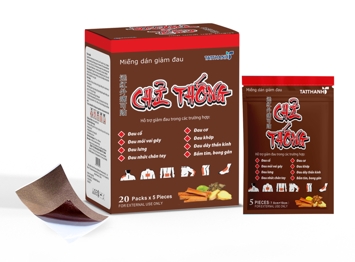 Miếng dán giảm đau chỉ thống