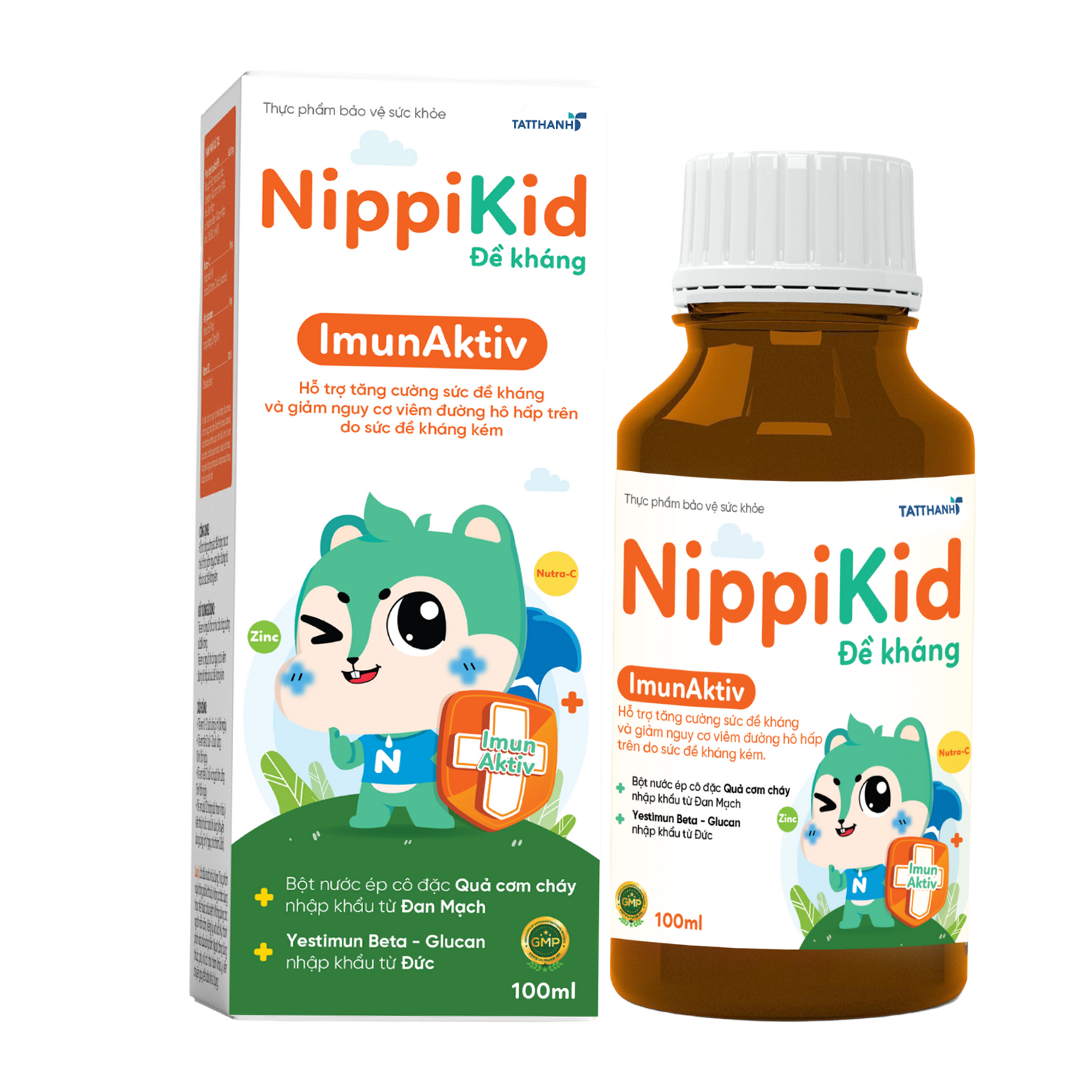 Thực phẩm bảo vệ sức khỏe NippiKid Đề Kháng