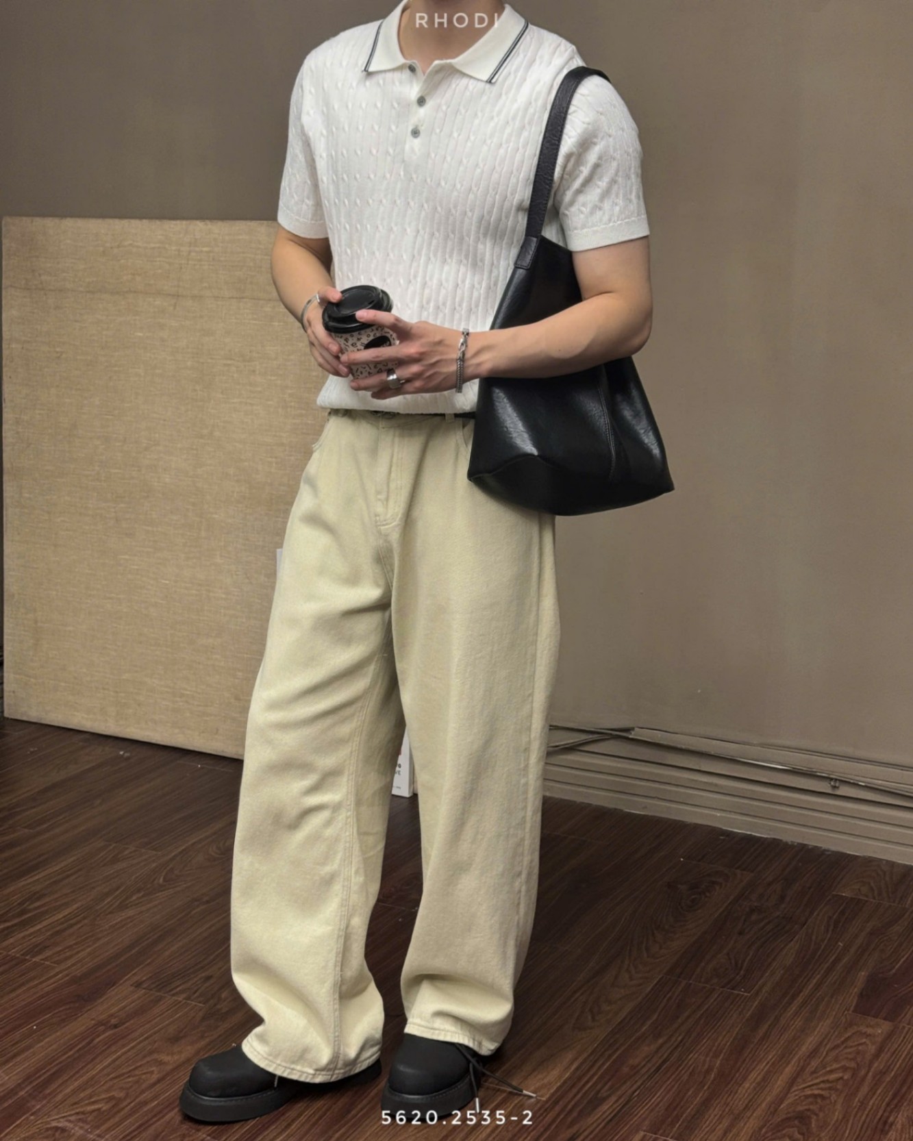 Polo dệt kim viền cổ 5620 XT