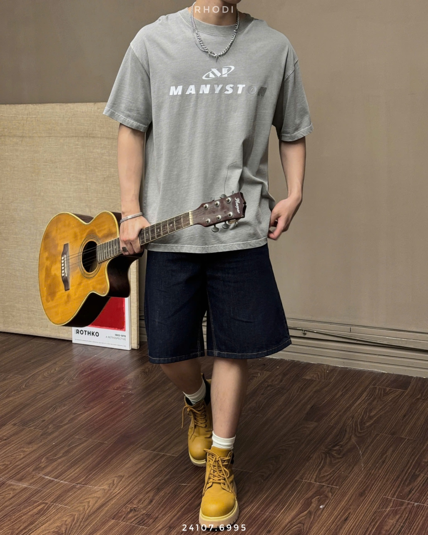 Quần jeans lửng 6995 MER