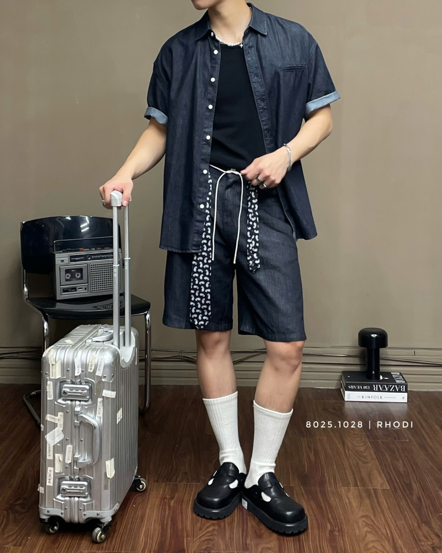 Quần bộ denim 1028 SM