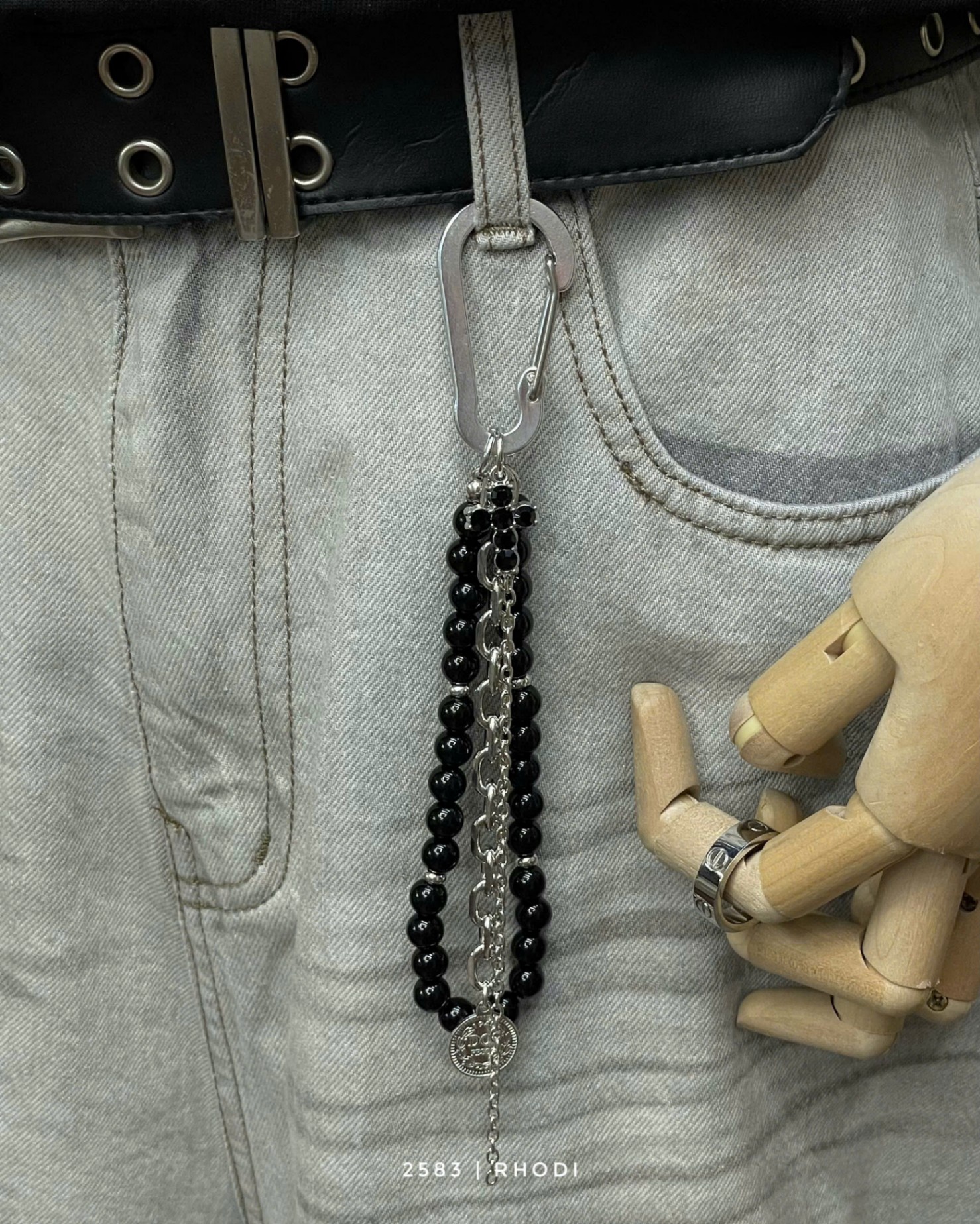 Móc keybag 2583 trai đen