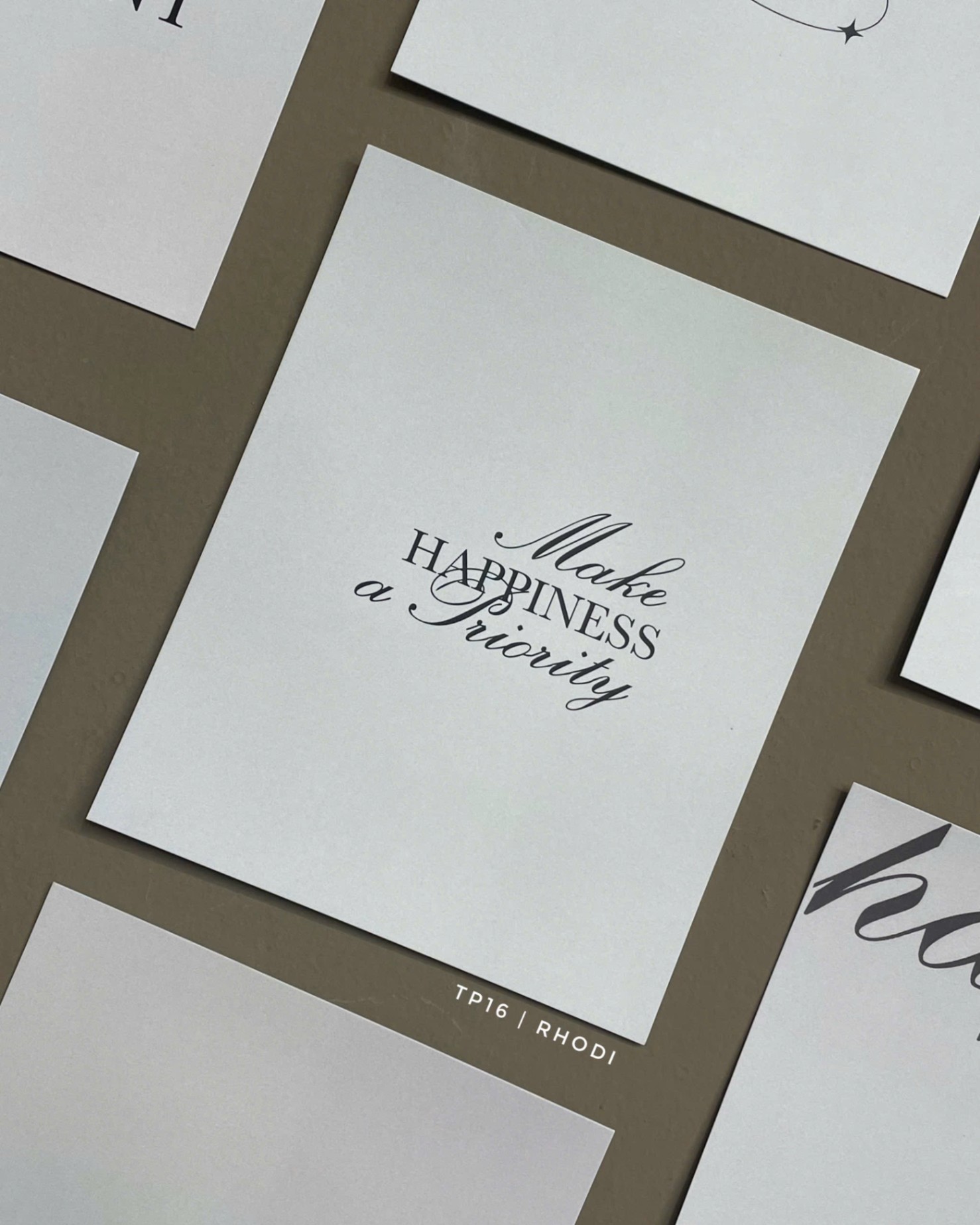 Thiệp TP16 make happiness