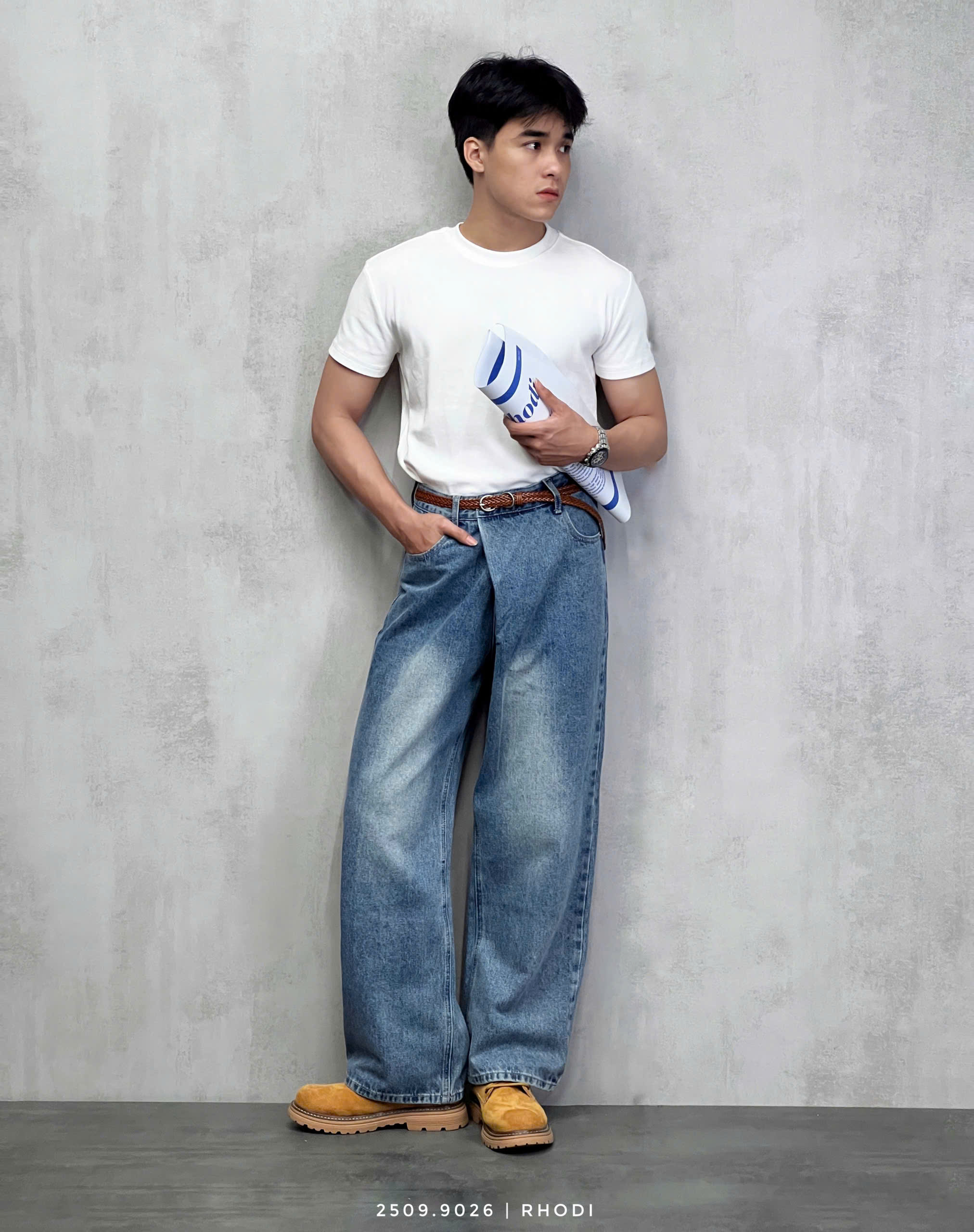 Quần cài lệch 2509 NS