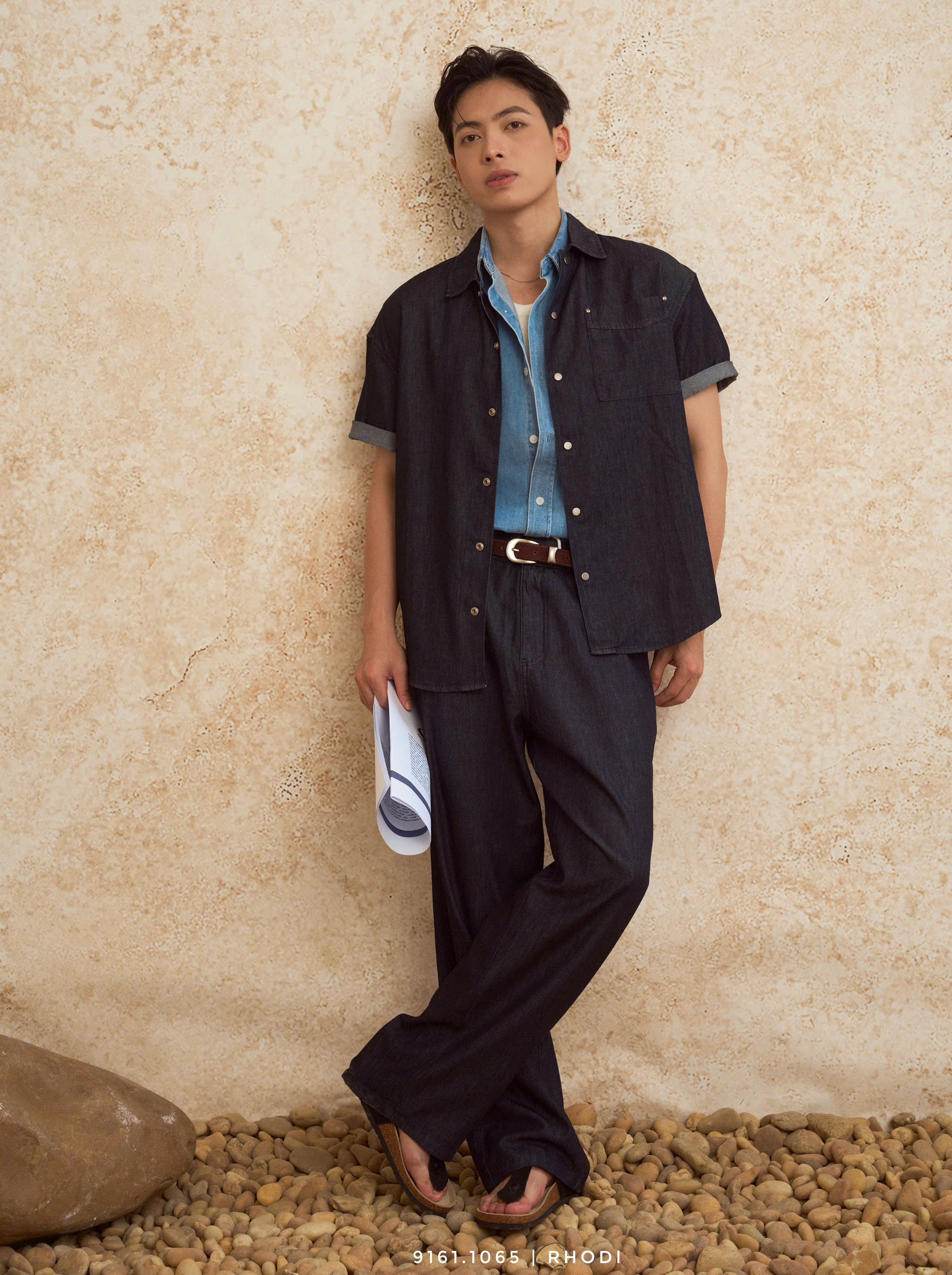 Quần denim mềm 1065 SM