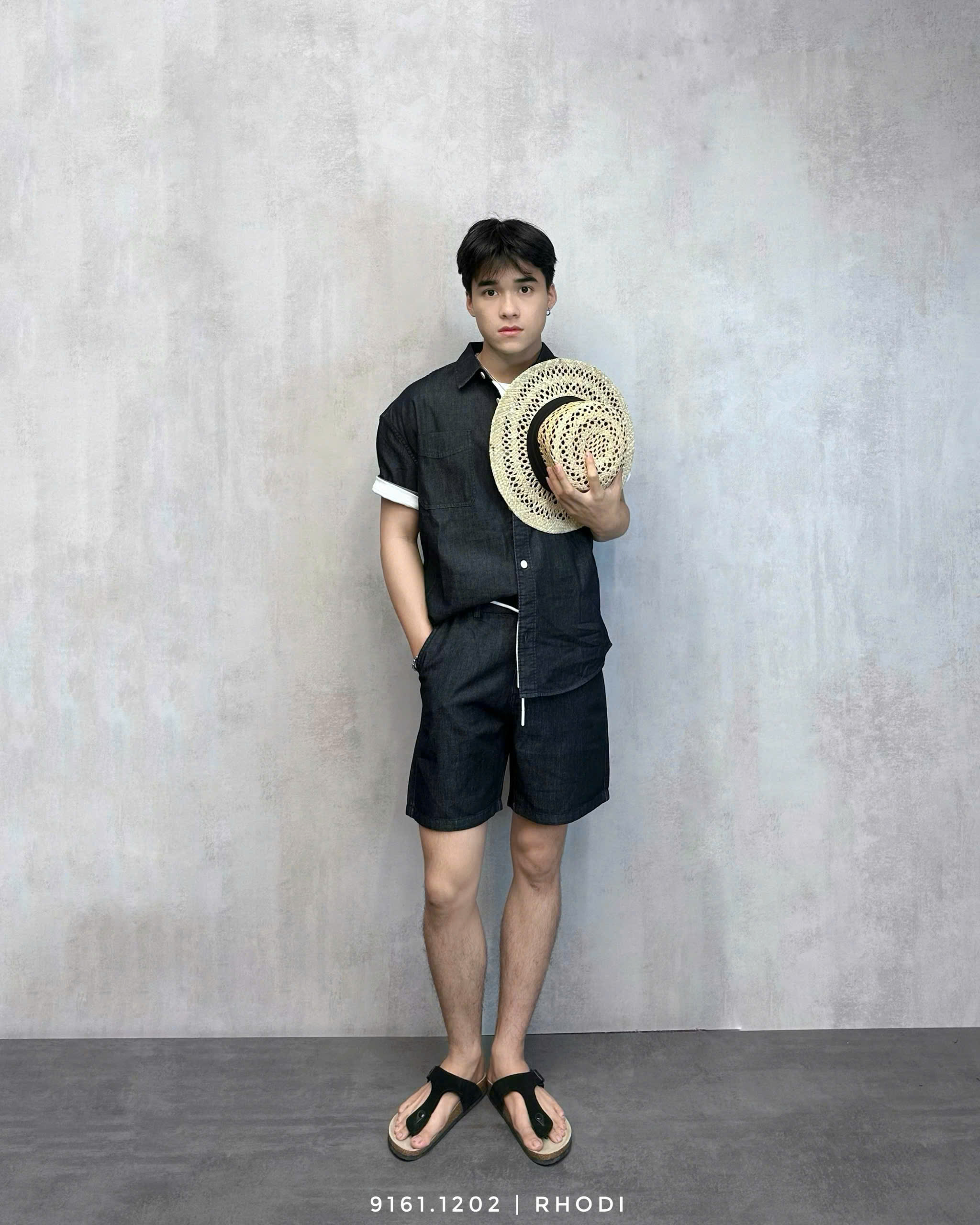 Quần denim.s lửng 1202 SM