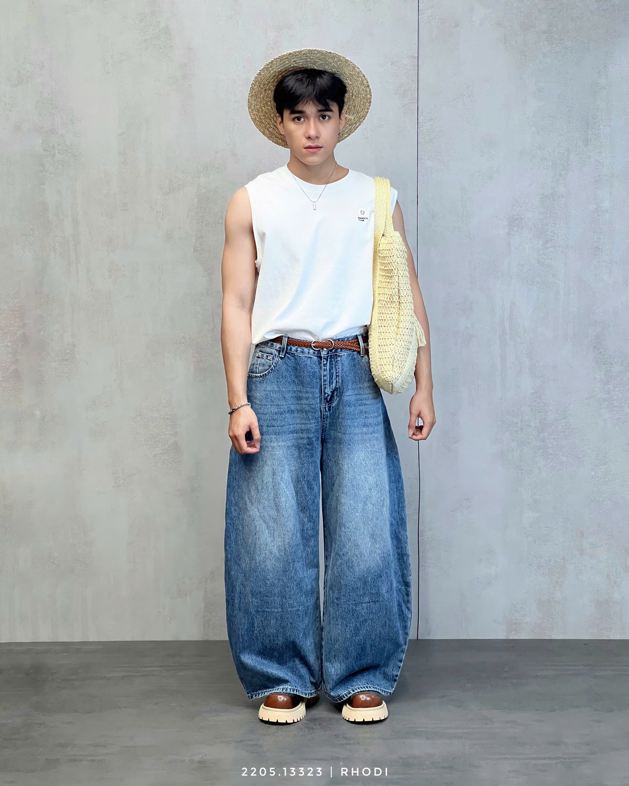 Quần jeans barrel 2205 FLY