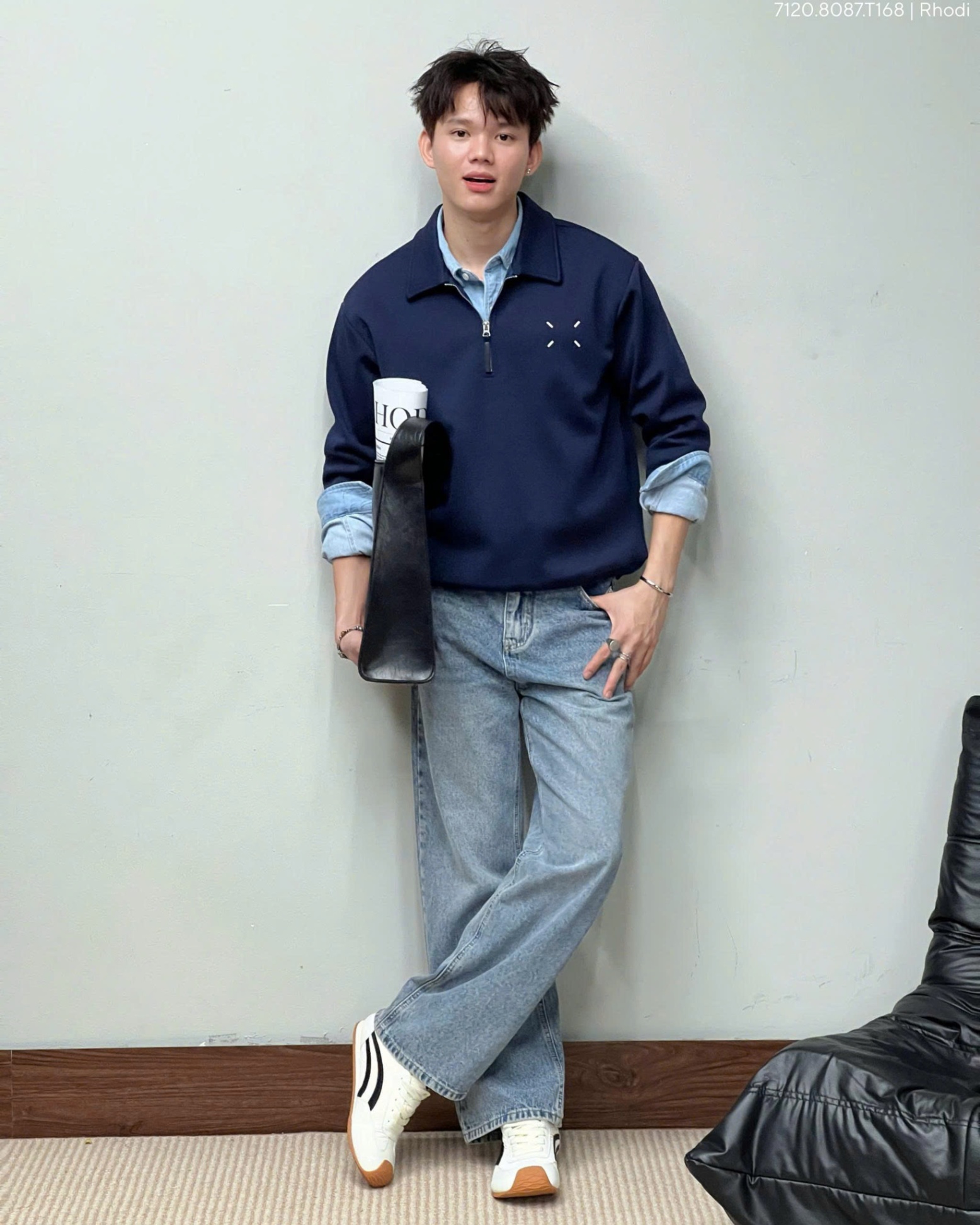 Quần jeans suông T168 NS