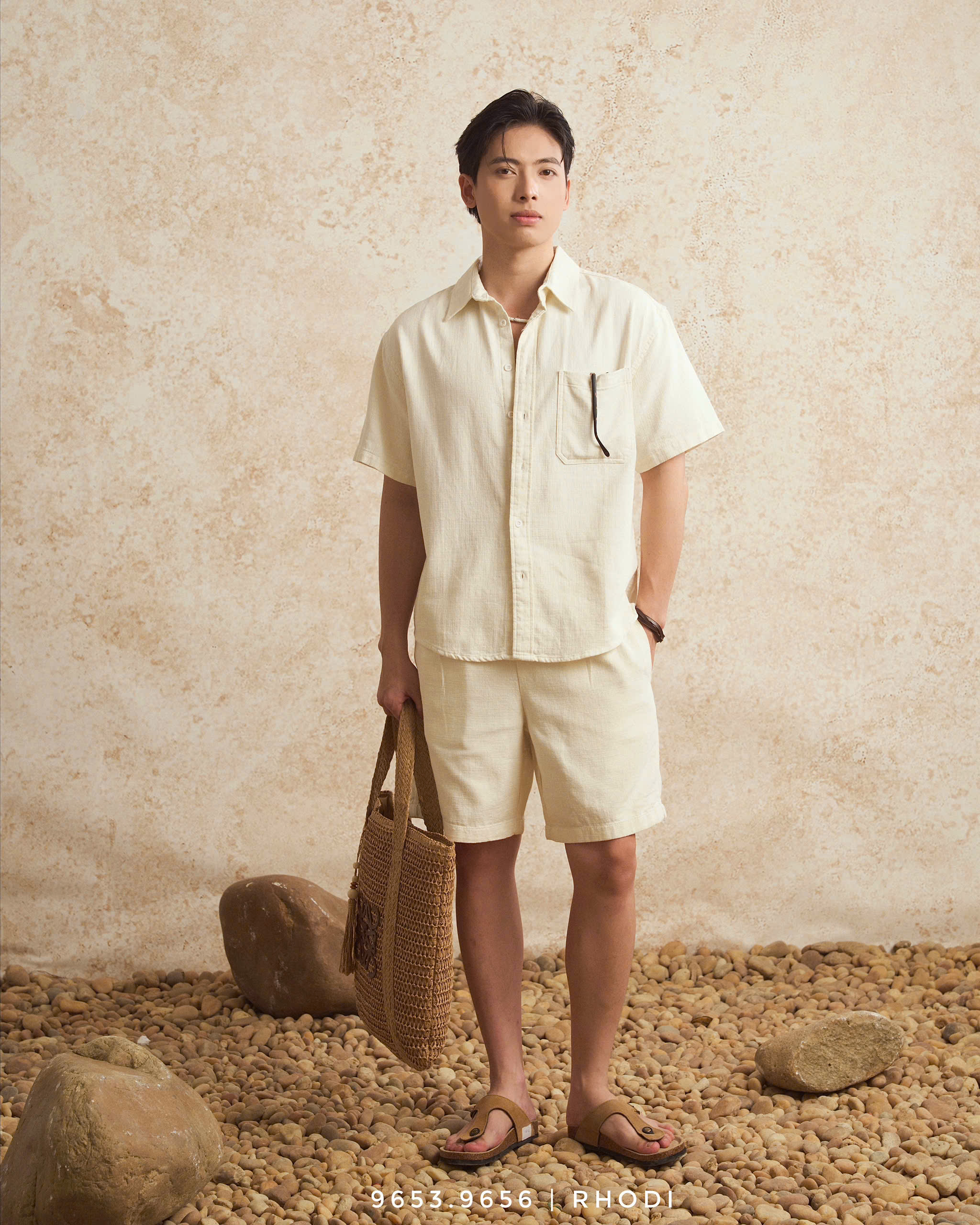 Quần lửng thô 9656 XT