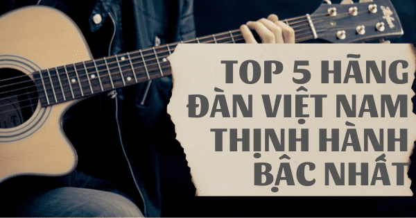 Top 5 hãng đàn Việt Nam thịnh hành bậc nhất