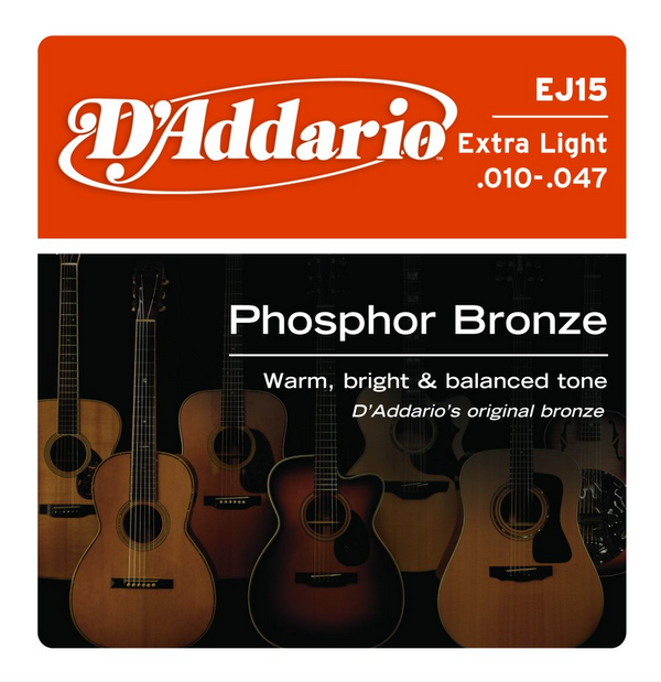 Dây D'Addario EJ15 Phosphor Bronze