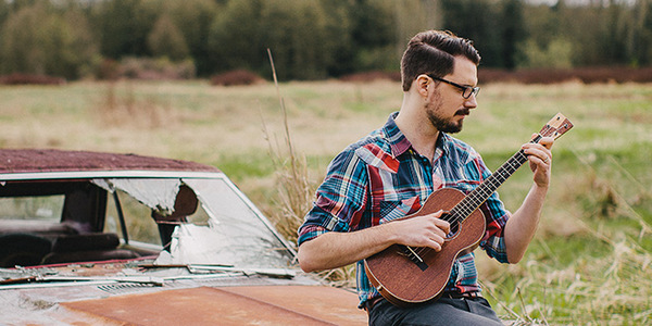 Xác định vị trí để chơi Ukulele