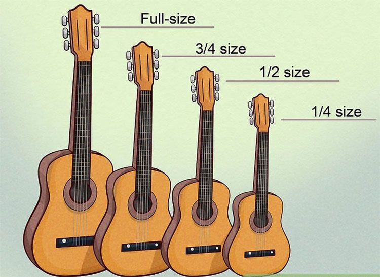 Bật mí kích thước chuẩn đàn guitar có thể bạn chưa biết 2