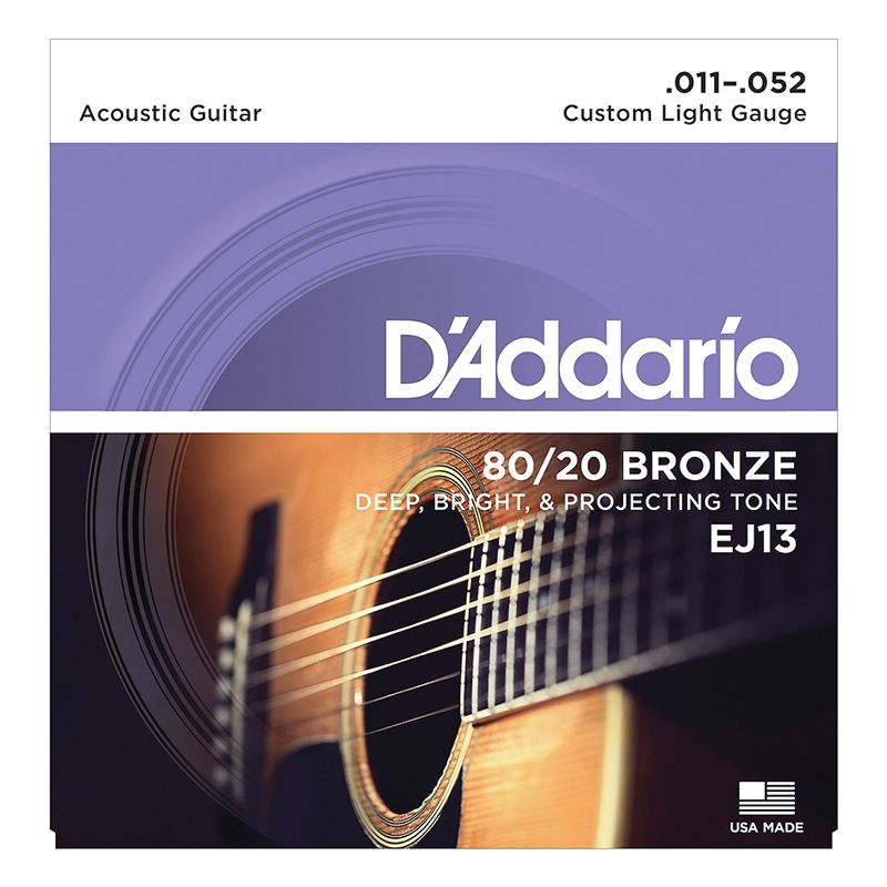 Dây Đàn Guitar Acoustic D'Addario EJ13