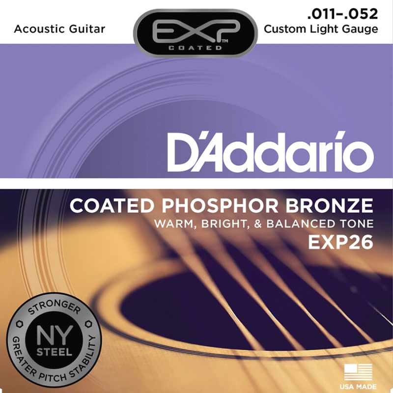 Dây Guitar Aucostic D'addario EXP 26