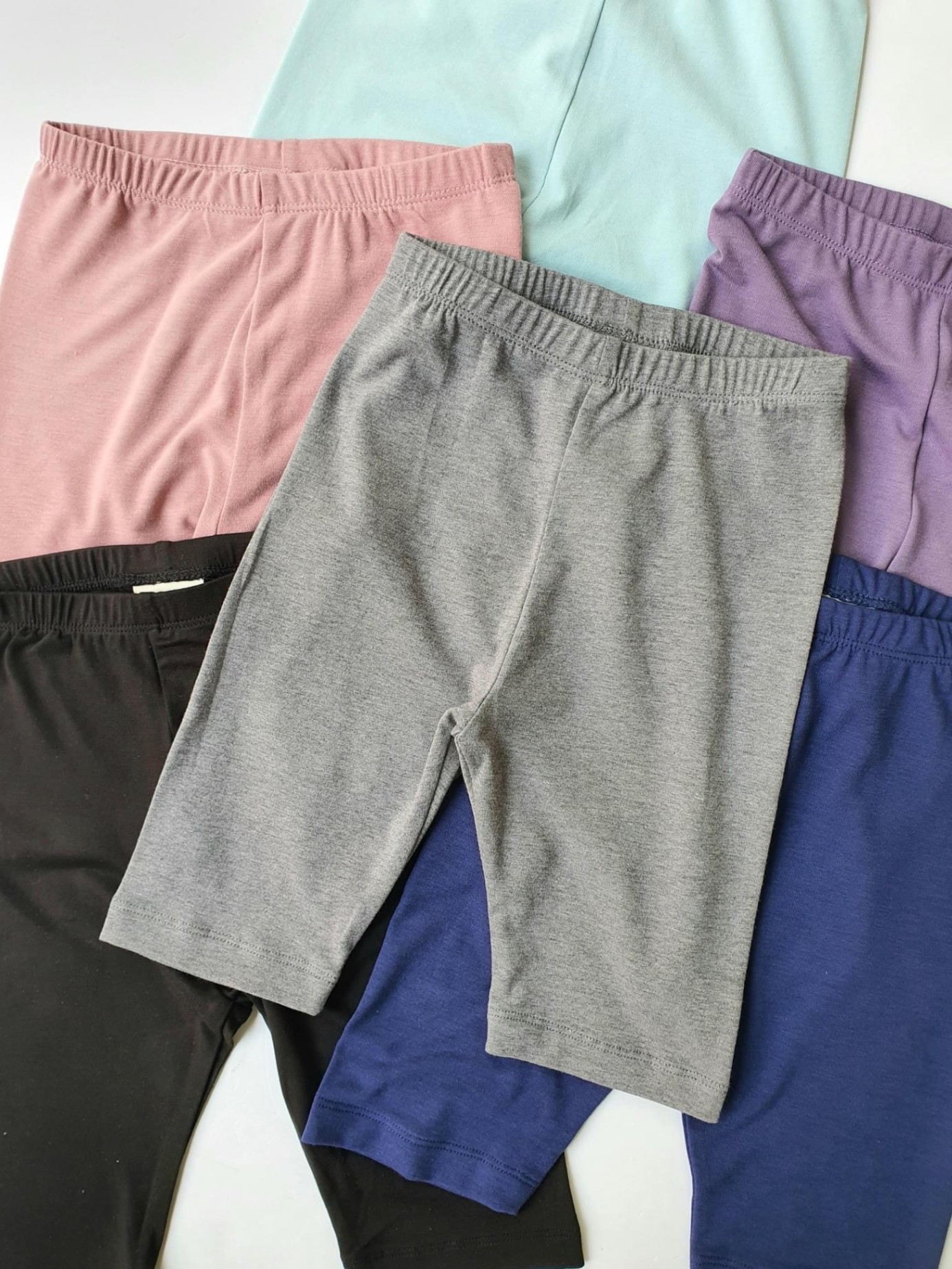 Quần legging dáng lửng,6 màu