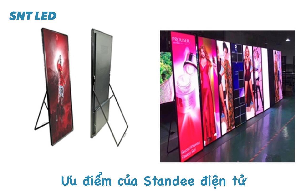 Snt Led ƯU ĐIỂM CỦA STANDEE LED (STANDEE ĐIỆN TỬ)