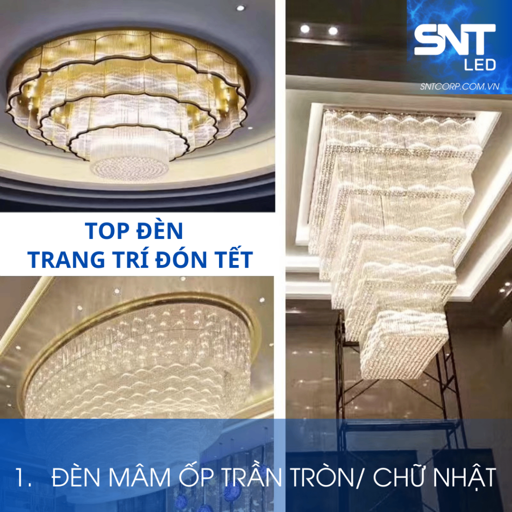 TOP NHỮNG MẪU ĐÈN TRANG TRÍ SANG TRỌNG ĐÓN TẾT 2024 