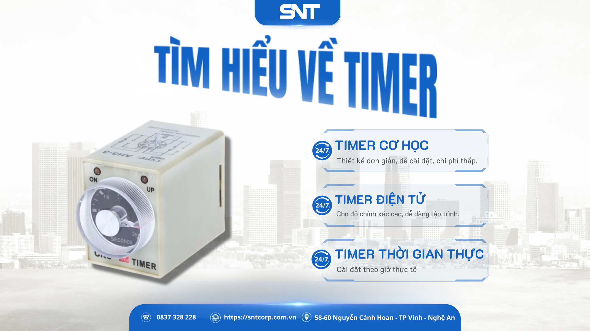 TIMER LÀ GÌ? TẦM QUAN TRỌNG VÀ ỨNG DỤNG CỦA THIẾT BỊ HẸN GIỜ TRONG TỰ ĐỘNG HÓA