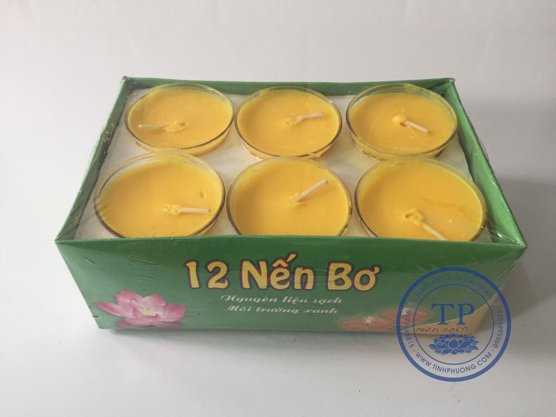 nến bơ 12 ly