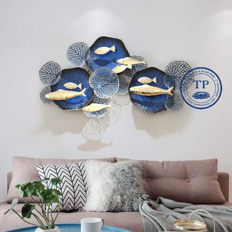 Tranh sắt nghệ thuật DECO trang trí phòng khách KH2323