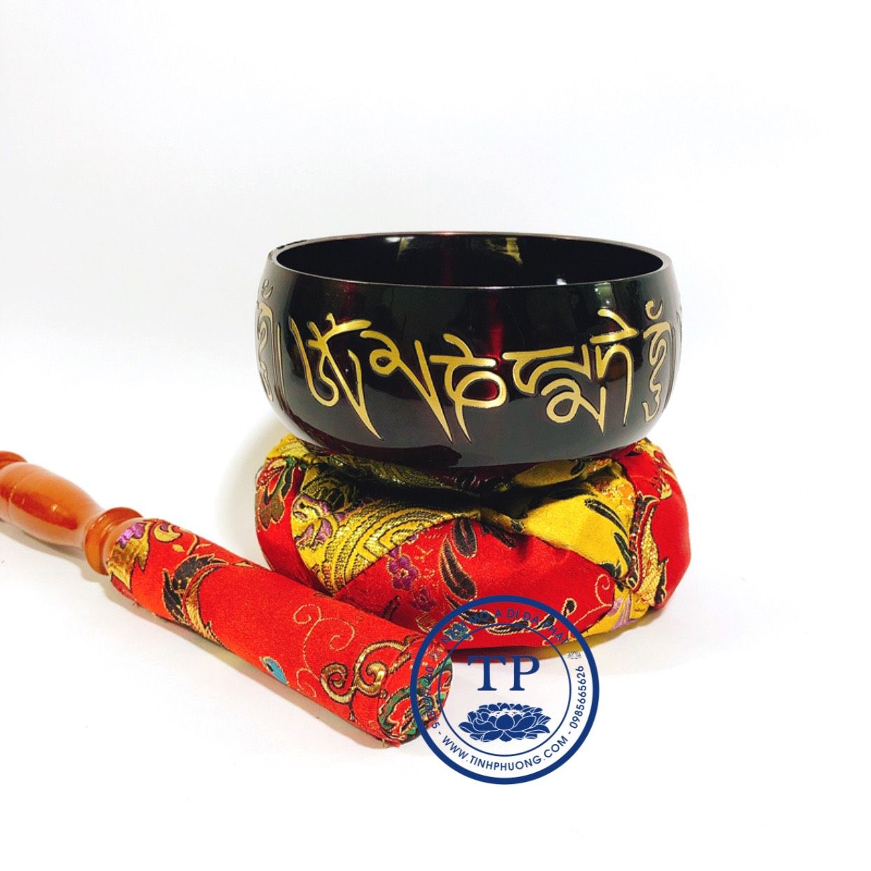 Chuông Đồng Nepal Khắc Thần Chú,Từ 3inch – 8inch