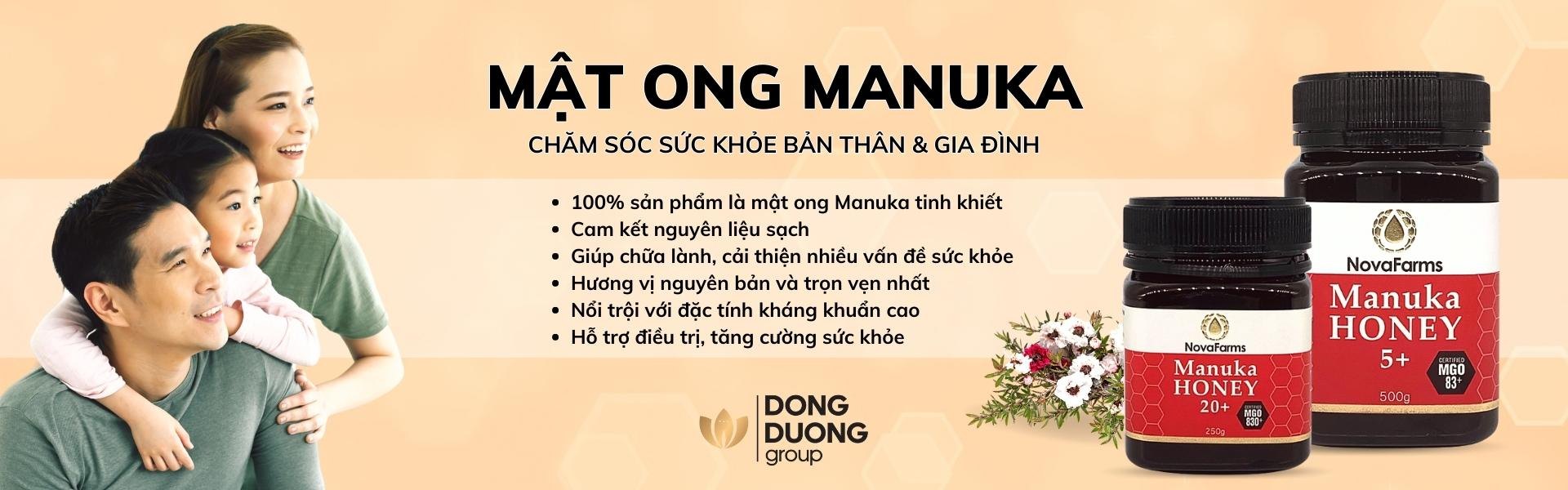 Mật ong Manuka Đông Dương - địa chỉ bán mật ong Manuka chuẩn