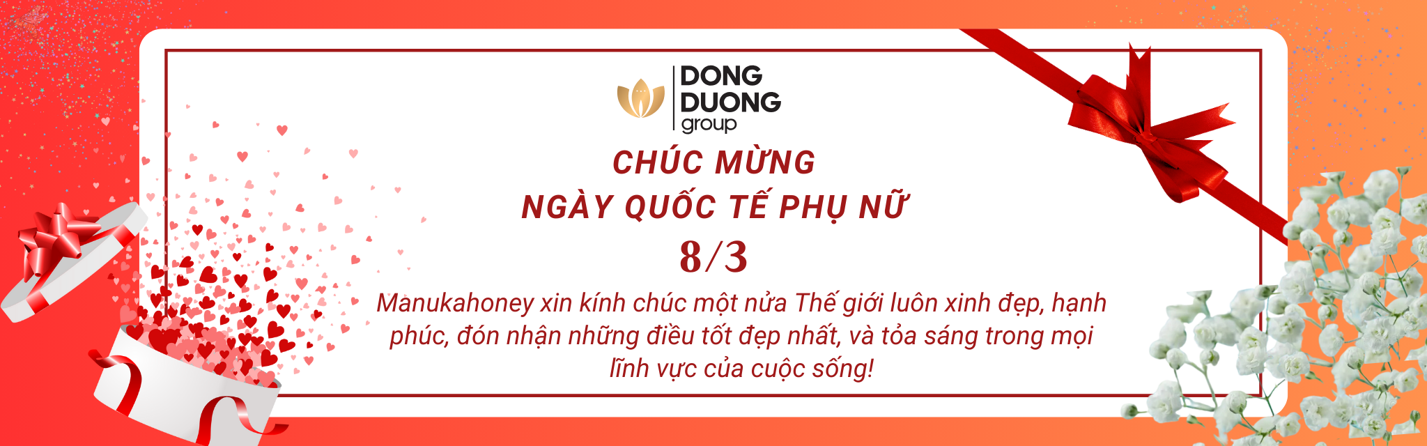 QUÀ TẶNG QUỐC TẾ PHỤ NỮ 8/3