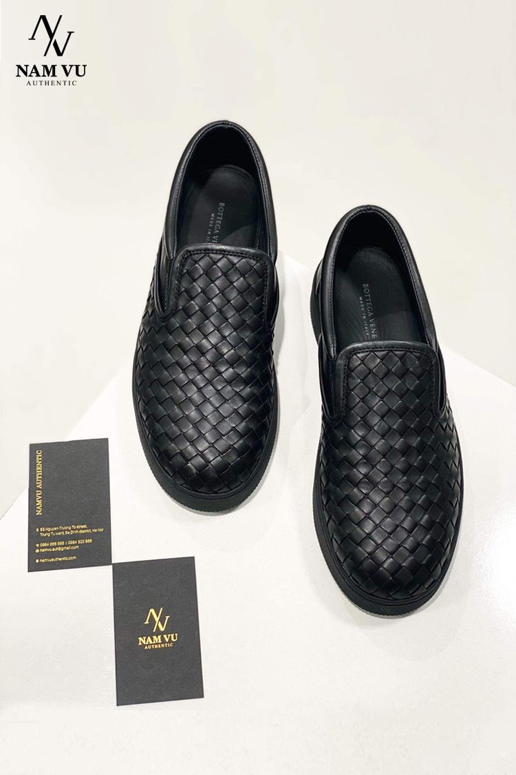 SOBTG Bottega veneta sọc basic all black