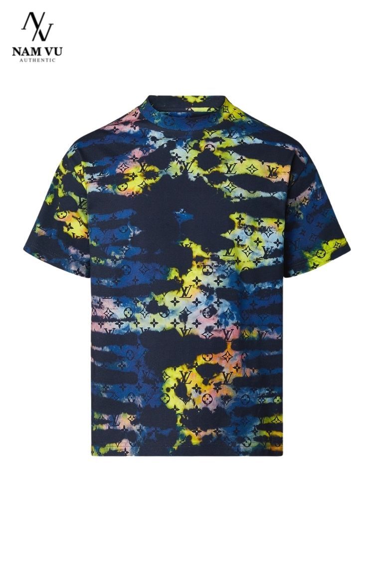 APLV 1A99VJ Tee-shirt à imprimé Monogram Tie & Dye